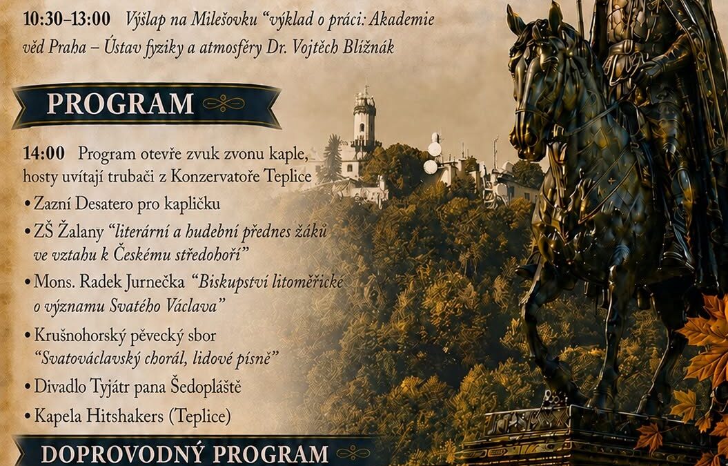 26. Svatováclavská slavnost v Bílce pod Milešovkou